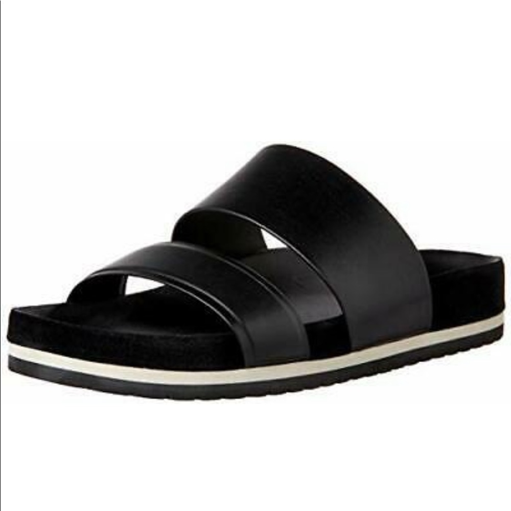 Vince Women's Giana Slide Sandals • SIZE 6 | Black